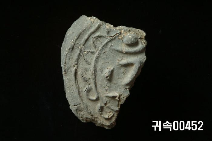梵字文圓瓦當 이미지
