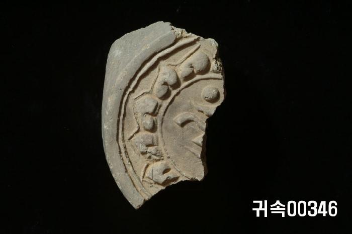 梵字文圓瓦當 이미지