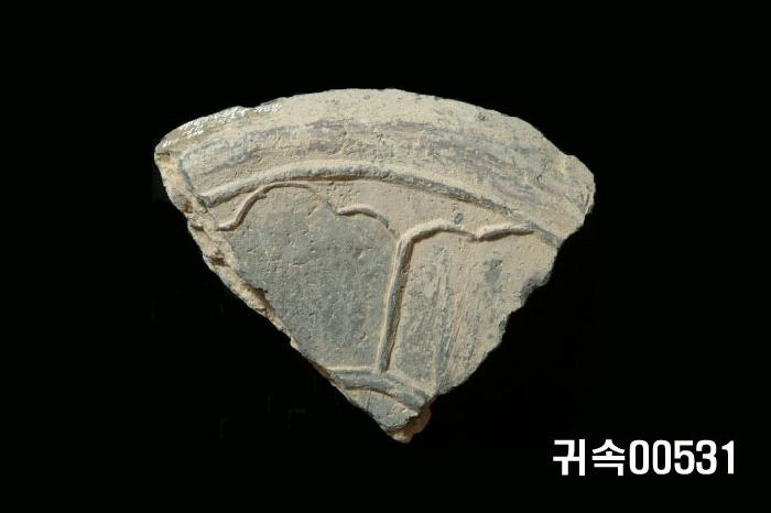 梵字文圓瓦當 이미지