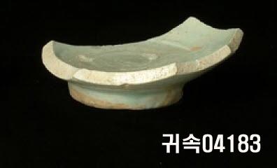 朝鮮 純白磁 鉢 底部片 이미지