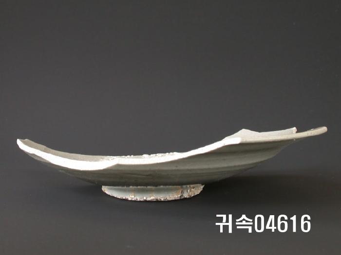 朝鮮 純白磁 楪匙 片 이미지
