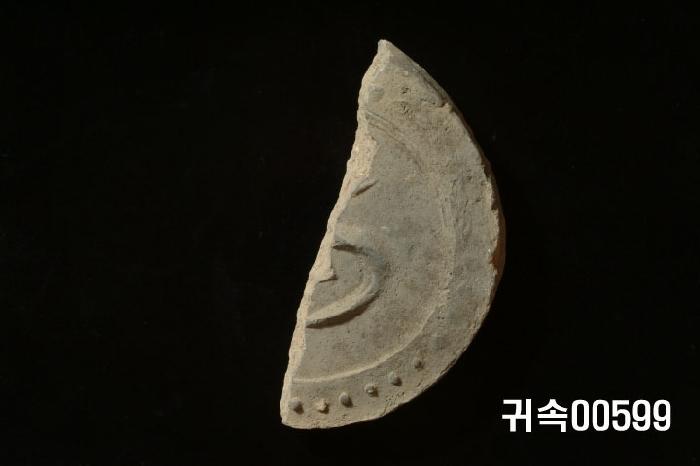 梵字文圓瓦當 이미지