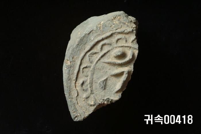 梵字文圓瓦當 이미지