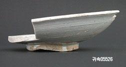 朝鮮 純白磁 楪匙 片 이미지