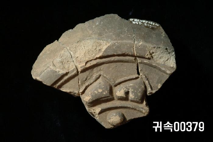 梵字文圓瓦當 이미지