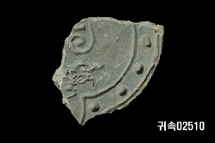 花文平瓦當 이미지