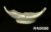 朝鮮 純白磁 鉢 底部片 이미지
