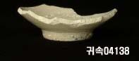 朝鮮 純白磁 鉢 底部片 이미지