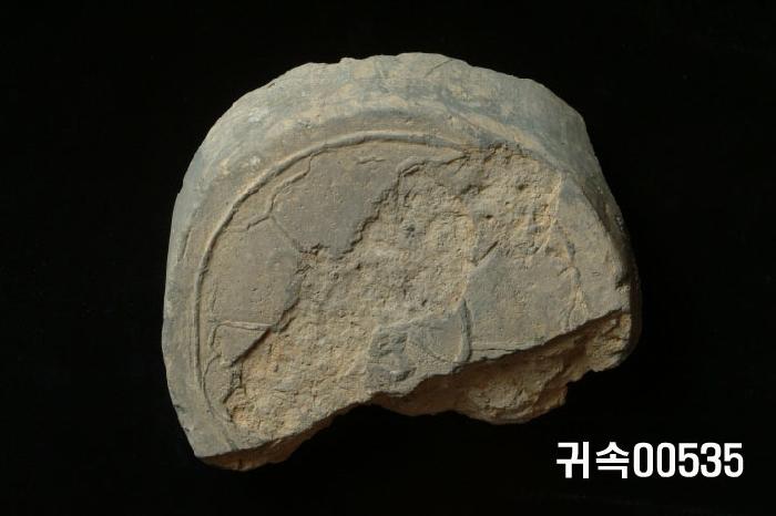 梵字文圓瓦當 이미지