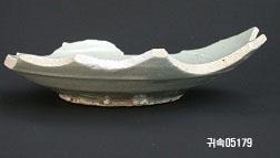 朝鮮 純白磁 楪匙 底部片 이미지