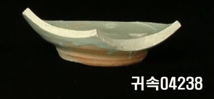朝鮮 純白磁 鉢 底部片 이미지