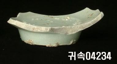 朝鮮 純白磁 鉢 底部片 이미지