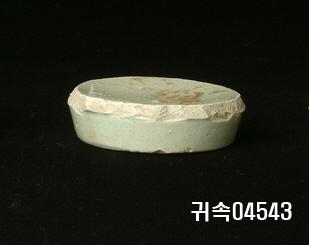 朝鮮 純白磁 鉢 底部片 이미지