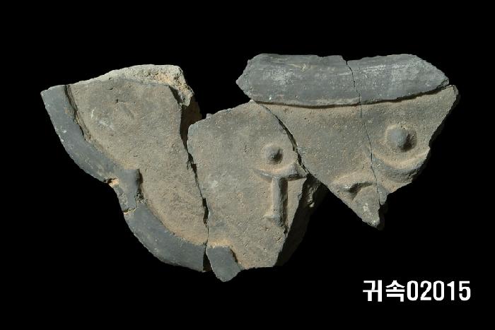 梵字文平瓦當 이미지