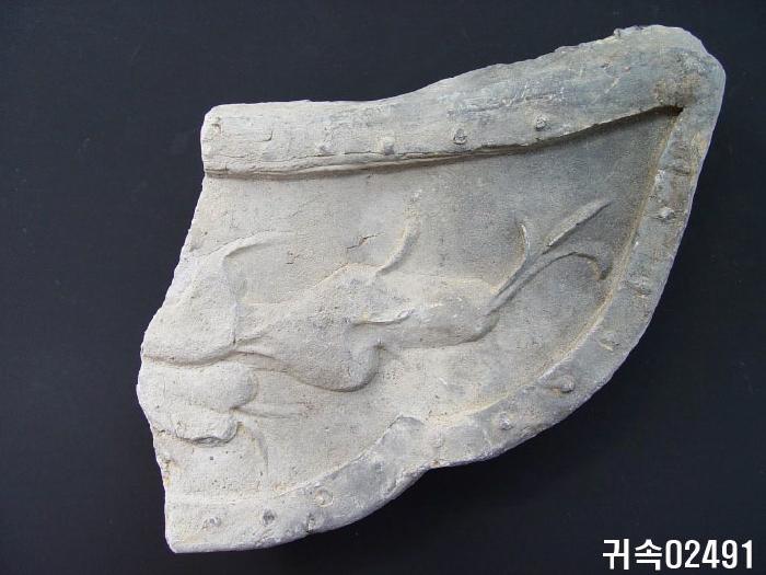 花文平瓦當 이미지