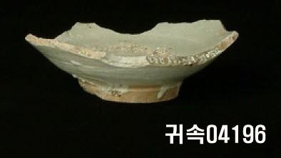 朝鮮 純白磁 鉢 底部片 이미지