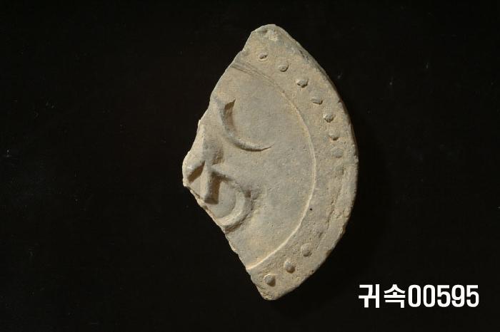 梵字文圓瓦當 이미지