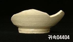 朝鮮 純白磁 鉢 底部片 이미지