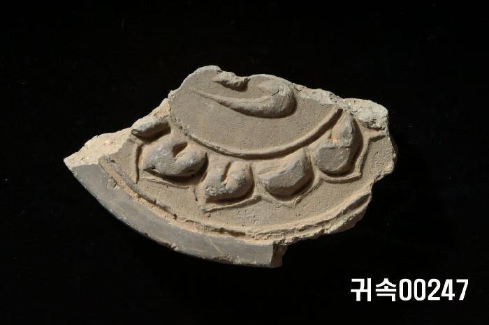 梵字文圓瓦當 이미지