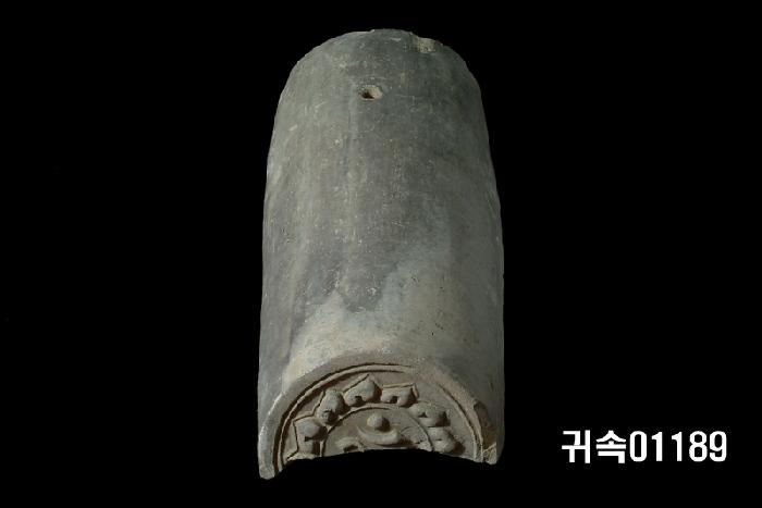 梵字文圓瓦當 이미지