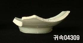 朝鮮 純白磁 鉢 底部片 이미지