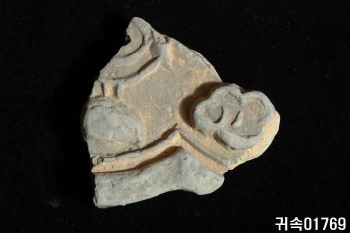 梵字文平瓦當 이미지