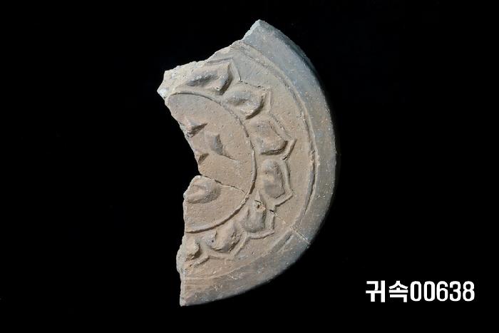 梵字文圓瓦當 이미지