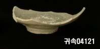 朝鮮 純白磁 鉢 底部片 이미지
