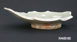 朝鮮 純白磁 楪匙 片 이미지