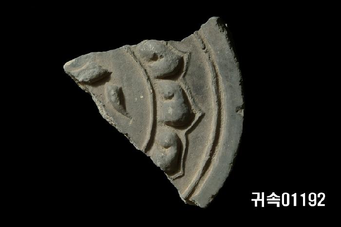 梵字文圓瓦當 이미지