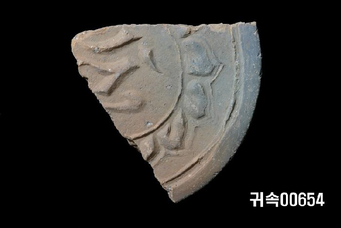 梵字文圓瓦當 이미지