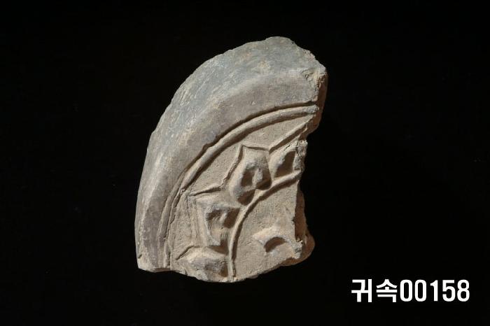 梵字文圓瓦當 이미지