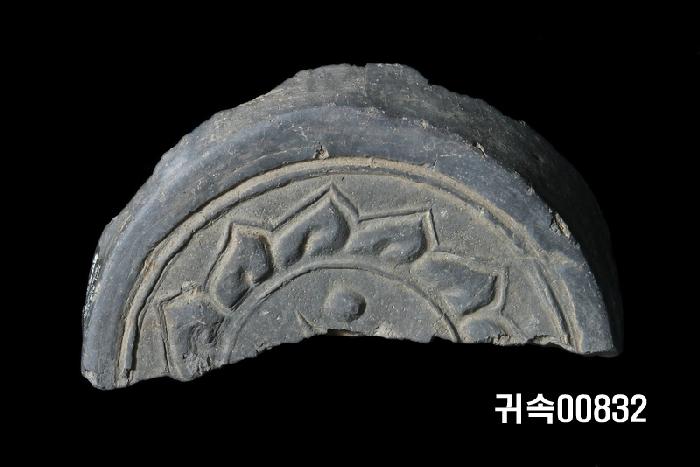 梵字文圓瓦當 이미지