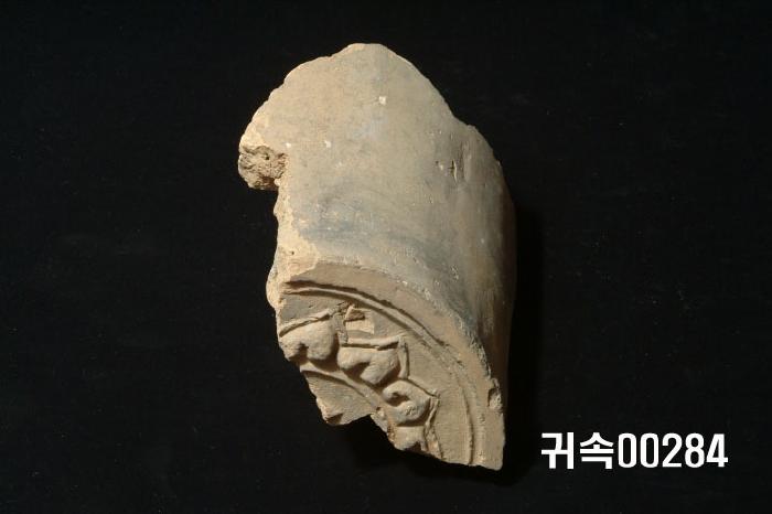 梵字文圓瓦當 이미지