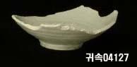 朝鮮 純白磁 鉢 底部片 이미지