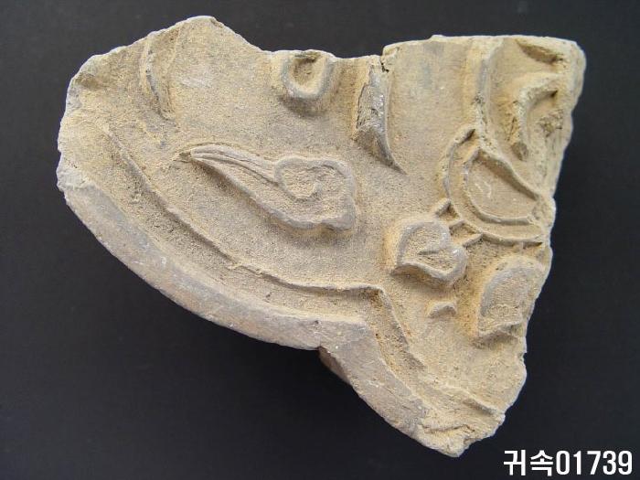 梵字文平瓦當 이미지