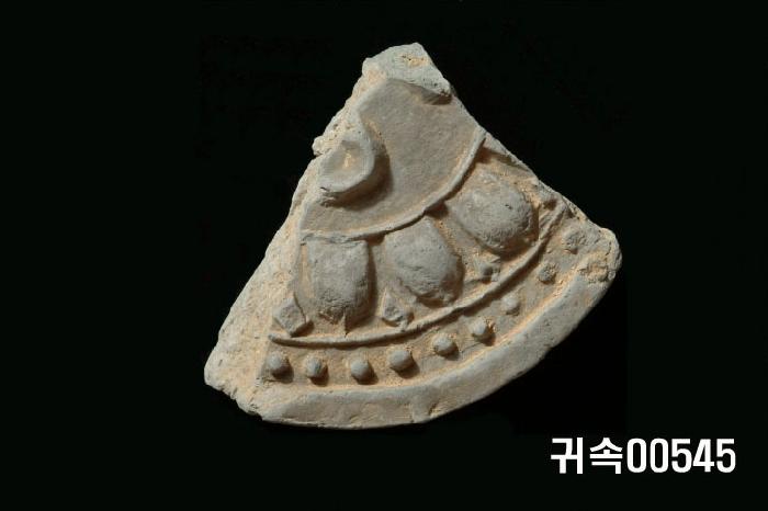 梵字文圓瓦當 이미지