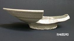 朝鮮 純白磁 楪匙 片 이미지