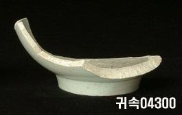 朝鮮 純白磁 鉢 底部片 이미지