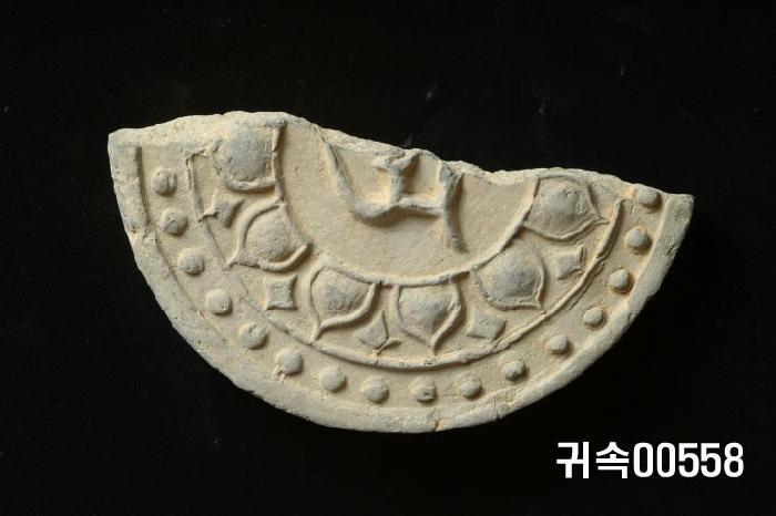 梵字文圓瓦當 이미지