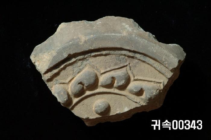 梵字文圓瓦當 이미지
