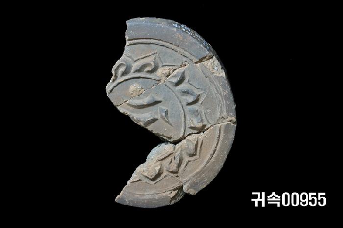 梵字文圓瓦當 이미지