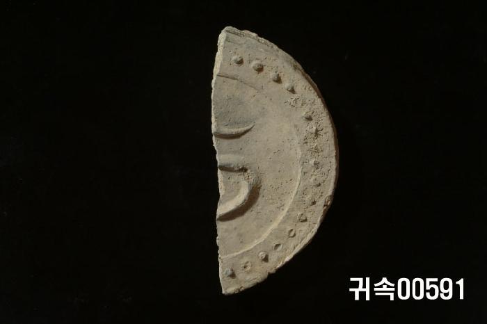 梵字文圓瓦當 이미지