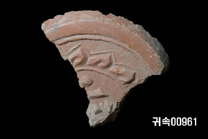 梵字文圓瓦當 이미지