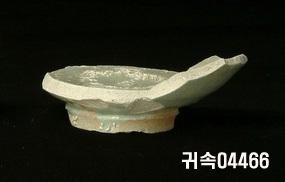 朝鮮 純白磁 鉢 底部片 이미지