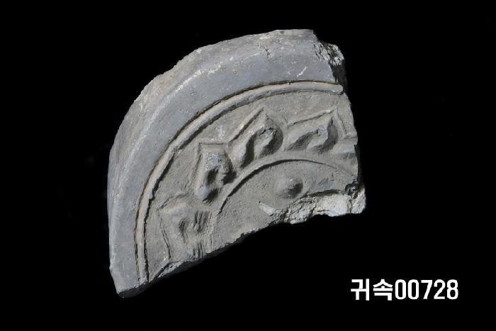 梵字文圓瓦當 이미지