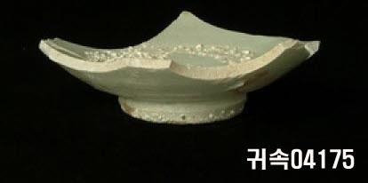 朝鮮 純白磁 鉢 底部片 이미지
