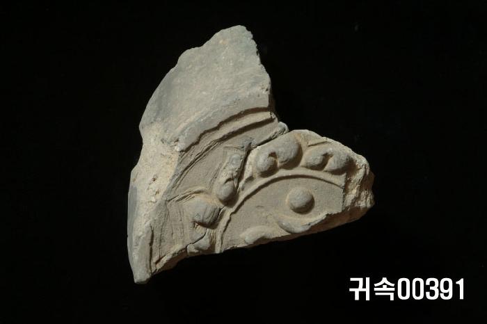 梵字文圓瓦當 이미지