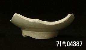 朝鮮 純白磁 鉢 底部片 이미지