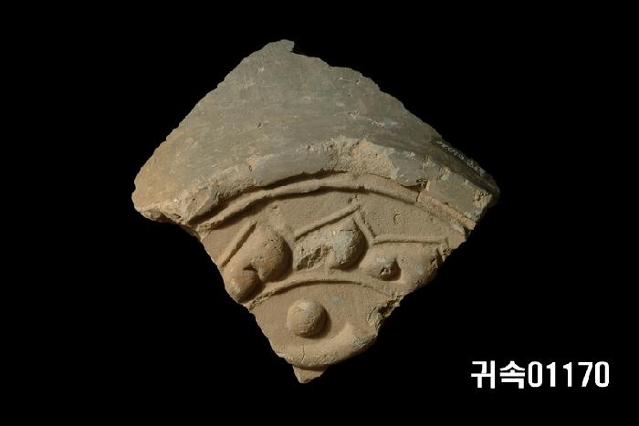 梵字文圓瓦當 이미지
